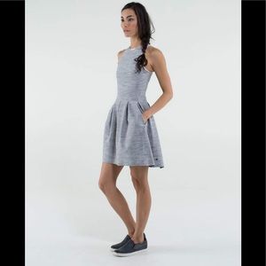 Lululemon Rare silver spoon here to there dress